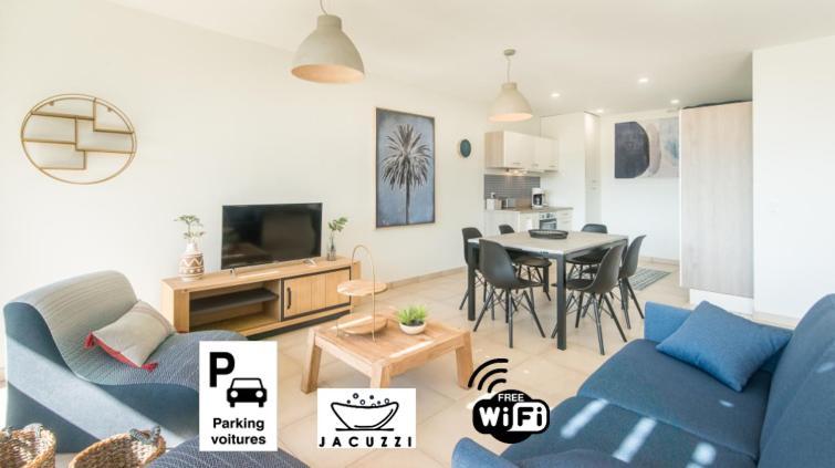 Appartement Le Lumineux Avec Jacuzzi Privatif Et Parking Privé *